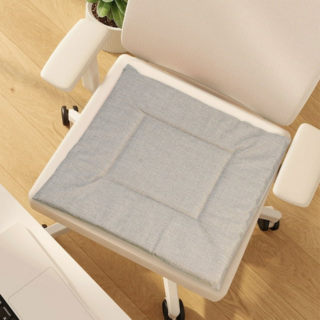 Multi-Color Linen Sponge Cushion Chair Pad - Linen Cushion Pad For Home Furnishings - Chair Cushion Seat Pad For All Seasons