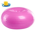 thumbnail image 2 of Ejercicio de donas, entrenamiento, entrenamiento básico, pelota de estabilidad suiza para yoga, pilates y entrenamiento de equilibrio en el gimnasio, la oficina o el aula. Ormromra 220355-2, 2 of 8