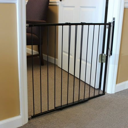 UPC: 0635035819008 | Cardinal Gates Any Angle Duragate Black Pet Gate  41.5; L X 2; W X 29.5; H