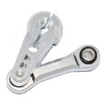 thumbnail image 3 of Servobrazo de dirección de aleación de aluminio RC de 25 dientes con bocina para Arrma 1/8 6S Kraton Senton Plata, 3 of 4