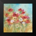 thumbnail image 2 of King, Michael 20x20 Black Modern Framed Museum Art Print Titled - Summer Jewels, 2 of 5