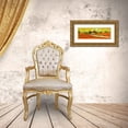 thumbnail image 3 of Borelli, Guido 32x13 Gold Ornate Wood Framed with Double Matting Museum Art Print Titled - Rosso Papavero, 3 of 4