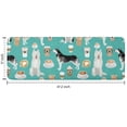 thumbnail image 7 of Husky and Coffee Kitchen Rug Mat,Kitchen Runner Rugs Non Skid Washable,Decorative Kitchen Floor Mats for Kitchen,Sink,Laundry,17"x47.2", 7 of 7