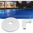 thumbnail image 4 of Vacuum Plate For Skimmer, Universal Reusable Plastic High Efficiency Vacuum Plate Adapter With 90 Elbow For Hayward For Spa, 4 of 5