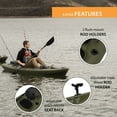 thumbnail image 5 of Lifetime Triton Angler 10 ft Sit-on-Top Fishing Kayak, Olive Green (90793), 5 of 12