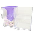 thumbnail image 3 of Clear Acrylic Pen Holder Drawer Organizer for Pens,Pencils,Small Office Supplies, 3 of 18