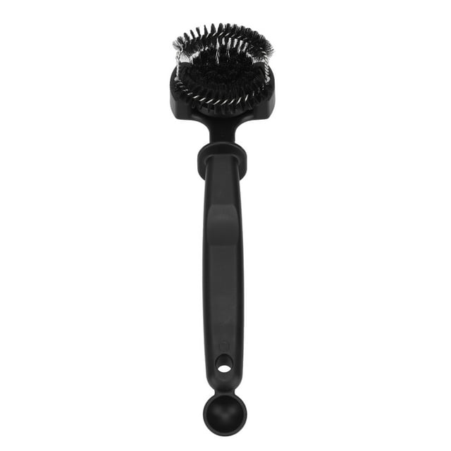 Water Blocking Scalding Prevention, High Cleaning Efficiency, Novel Design, Coffee Machine Cleaning Brush with Tail Powder Spoon