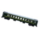 thumbnail image 3 of Modelo de Tren juguete Sunnimix coche de pasajeros plástico Verde 1:87, 3 of 8