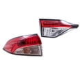 thumbnail image 2 of Brock 6222-0141LC2 Replacement Tail Light Assembly Set Compatible With 2020-2024 Toyota Corolla L/LE/SE Sedan North America Built, 2 of 9