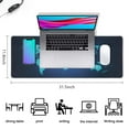 thumbnail image 5 of Master Your Game: World Map Gaming Mouse Pad - Extended XXL, Non-Slip Base, Stitched Edges (31.5x11.8 Inch), 5 of 7