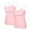Pink, variant on WTOBBY 2-Pack Monochrome Women's Padded Camisole, Sexy Oversized Underwear with Chest Support, Stretchy Soft Plus Size Layering Essential Tank Tops,Gray 6XL