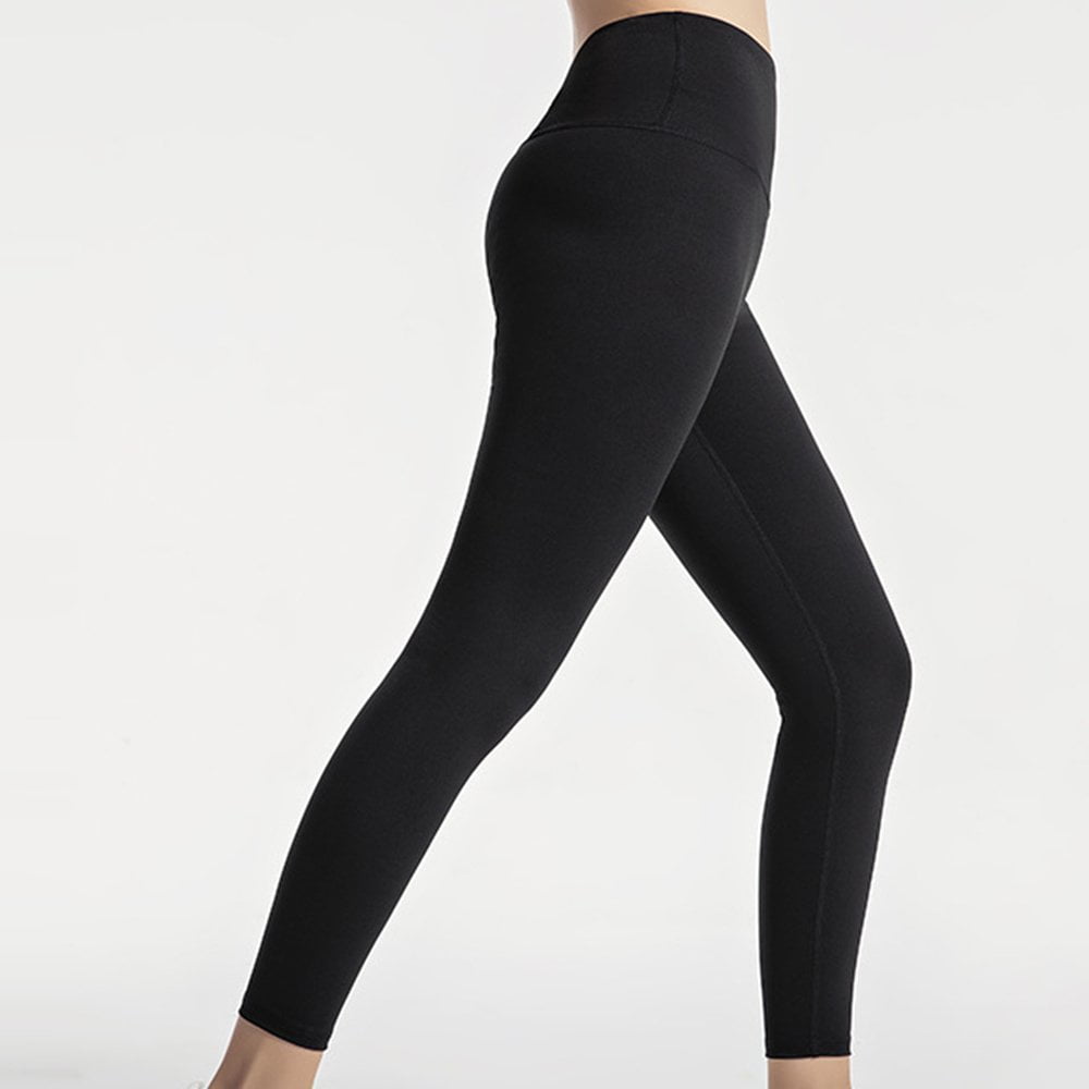 black yoga pants