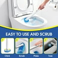 thumbnail image 6 of cisilov Toilet Bowl Cleaner Brush and Holder Set with 16 Disposable Toilet Wand Refills for Bathroom Cleaning, Bathtub, Sink, 6 of 7