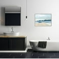 thumbnail image 2 of Stupell Industries Abstract Beach Coast Landscape Painting Gray Framed Art Print Wall Art, Design by June Erica Vess, 2 of 8