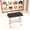 36 inch+1, variant on YANGXUN 36 Inch Professional Dog Grooming Table Adjustable Heavy Duty Portable Pet Trimming Desk with Arm Noose and Mesh Storage Basket