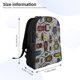 thumbnail image 4 of Fotbe Bright Insects Mochila de Viaje para Laptop, Mochila Ejecutiva Delgada y Resistente 15.6", 4 of 8