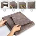 thumbnail image 5 of 12 Moving Blankets Ultra Thick Pro - 54" x 72" Grey Textile Skins Furniture Pad, 5 of 10