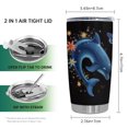 thumbnail image 2 of Vaso de viaje Oasisdream de acero inoxidable con tapa, 600 ml, 2 of 6