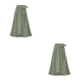 thumbnail image 4 of Jumpingount maxi negra sólida sofisticada y sexy para mujeres adultas negra midi larga Faldas Mujeres ArmyGreen XL 1 Ejercito verde XXL, 1 2Conjunto, 4 of 6