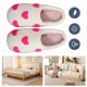 thumbnail image 1 of Térmicas Planas Felpa Con Forma Corazón Cómodas Y Transpirables para Hombres Mujeres, 1 of 9