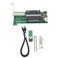 thumbnail image 2 of Ethernet NIC Card, Stable M.2 To 10Gb Ethernet NIC Card Interrupt Throttling Control Fast Data Transmission with Fittings for Industrial Control Server, 2 of 7