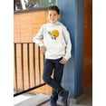 thumbnail image 2 of Moon And Rocket Hoodie Juniors -Image by Shutterstock,  x-Large, 2 of 4