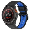 thumbnail image 1 of 20mm Two-Tone Silicone Watch Strap Quick Release High Quality Universal Durable, 1 of 3
