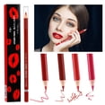 thumbnail image 4 of Crayon à Lèvres Rouge à Lèvres Crayon à Lèvres Mat Imperméable Ensemble Crayon à Lèvres Crayon à Lèvres 4 Couleurs Soyeux Délicat Imperméable Résistant à la Transpiration Multi-Usage Cadeau, 4 of 6