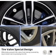 thumbnail image 4 of YISITIAN 4 PCS Car Tire Valve Stem Caps, Handmade Dustproof Crystal Rhinestone Auto Stem Air Cap Cover, Attractive Vehicle Exterior Accessories, Universal for Car Truck Motorcycle Bike CJ919-49535, 4 of 6