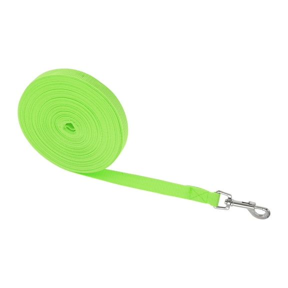 Unique Bargains Training Dog Leash 49.2ft Long Puppy Leashes for Small Medium Dogs Puppy for Training Green