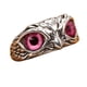 thumbnail image 1 of Anillos para mujer, regalos para mujer, anillo de dedo único y lindo con diseño de búho ojo de gato multicolor de comercio exterior, 1 of 3