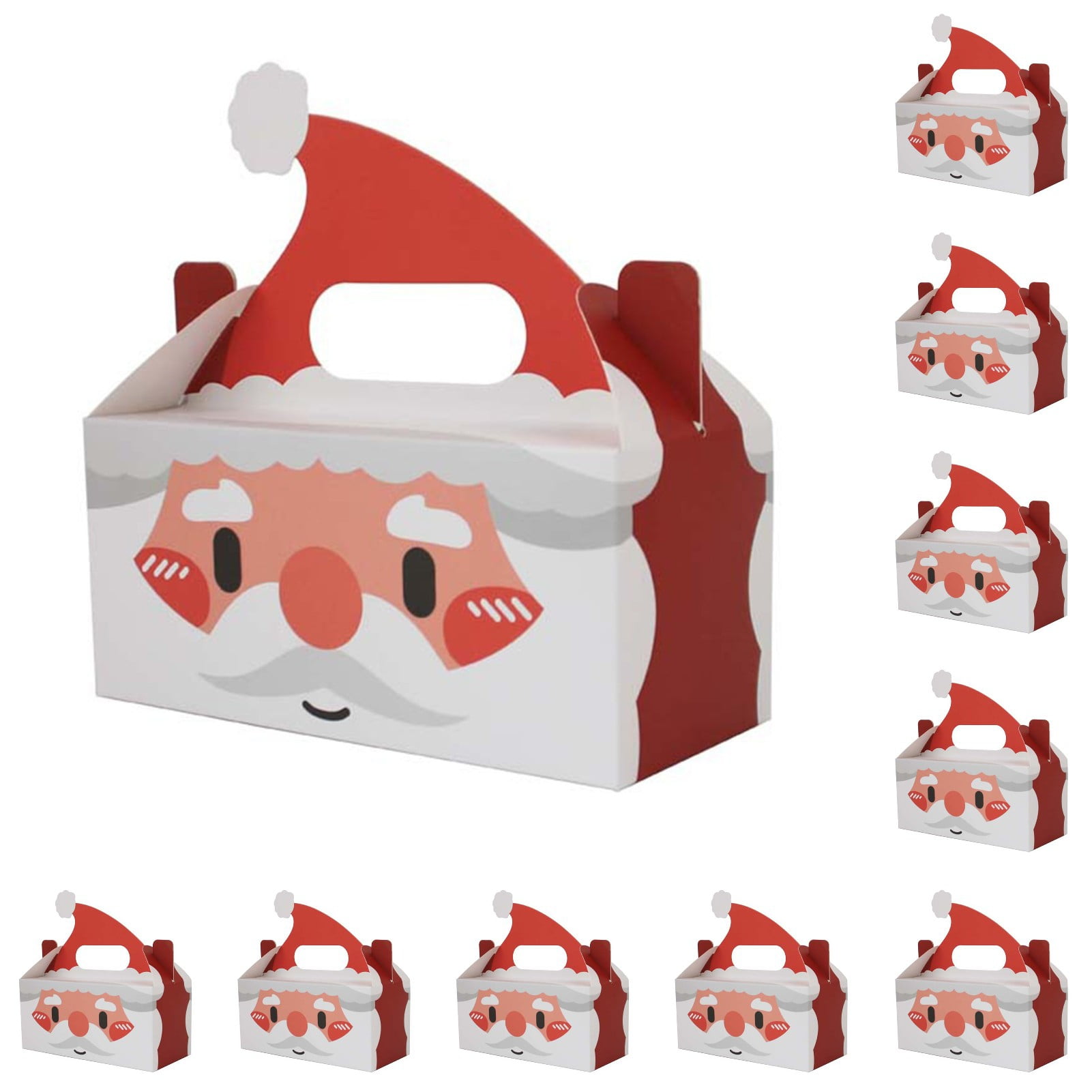 Zruodwans Merry Christmas Gift Box Christmas Candy Box Festive Gift