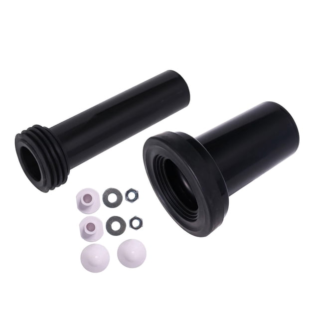 Kit de conexión para cisterna de inodoro suspendida con tornillos, accesorios de desagüe robustos y a prueba de fugas para residencias de estudiantes
