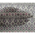 thumbnail image 5 of oneOone Viscose Chiffon Dusty Gray Fabric Ikat Sewing Material Print Fabric By The Yard 42 Inch Wide, 5 of 6