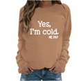 thumbnail image 2 of 2023 Chandail en Molleton Mode Femme 50 % de Réduction Liquidation Mode Décontractée Manches Longues Col Rond Imprimé Chandail en Molleton Blouse, 2 of 4