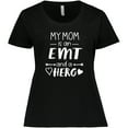 thumbnail image 3 of Inktastic My Mom is an EMT and a Hero Women's Plus Size T-Shirt, 3 of 5