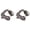 2pcs, variant on Smart Watch Model 1 with Fitness Trackers