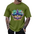 thumbnail image 1 of Tops para hombre, blusas y camisas de manga corta con cuello redondo para hombre, camisetas casuales con estampado de moda para hombre, blusa de manga corta, blusa de poliéster para hombre., 1 of 5
