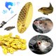 thumbnail image 1 of 100 Piezas Microcebo Dorado Plateado Girando Lentejuelas en Sin Dañar El Hilo Pequeñas Lentejuelas Semillas Melón (doradas), 1 of 9