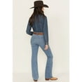 thumbnail image 3 of Wrangler Womens   Be Spoke Palmer High Rise Jean 32x32 Denim, 3 of 4