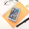 thumbnail image 7 of JIALIOU Nylon Trifold Card Wallet with ID Window Zipper Pocket for Men Women Teen Elephants Birds, 7 of 7