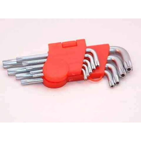 

L Shaped Tamper Star Hex Key Set