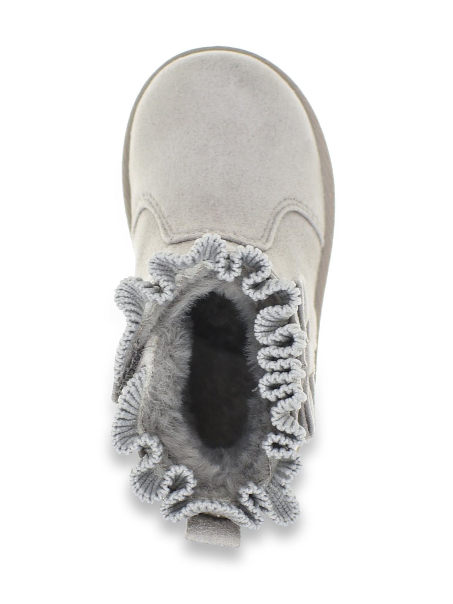 Wonder Nation Baby and Toddler Girls Faux Fur Boots