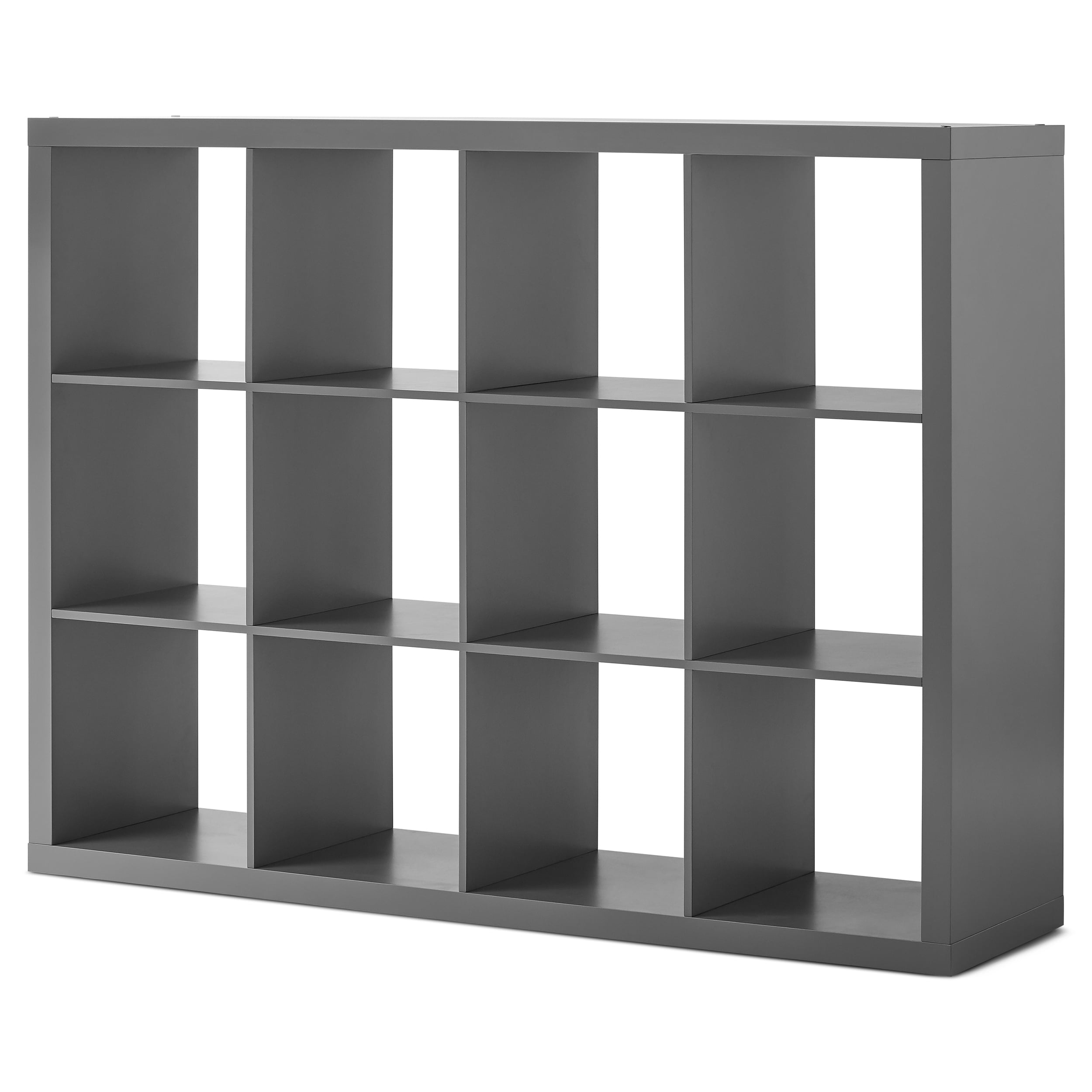 6 Cube Step Storage Bookshelf Unit Matt White