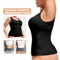 thumbnail image 2 of Plus Size Shapewear Camisole for Women's Shapewear Tummy Control Tank Tops Seamless Compression Body Shaper, 2 of 6