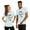 Heather Ice Blue, variant on Genesis 9:13 Rainbow Unisex Biblical t-shirt (Heather Prism Dusty Blue, L)