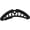 Black, variant on ABCISI 1PCS SIaddle Hip Pinch Eliminator, Ergonomic Saddle Hunting Bridge Spreader, Lightweight Portable Hunting Accessories, Tree Stand Saddle Gear to Sit Longer for Comfort Relieves Hip, Green
