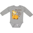 thumbnail image 3 of Inktastic My Nonna Loves Me Boys or Girls Long Sleeve Baby Bodysuit, 3 of 5