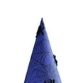 thumbnail image 3 of ESASSALY Halloween Witch Hats Spider Web Personality Pointed Cap Accessories, 3 of 3