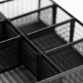 thumbnail image 5 of Blu Monaco Desk Drawer Organizer Tray with 12 Adjustable Compartments - Black metal small Drawer Organizer bins - Desk Drawer Organizers Office or Desk Organizers and storage for Office Organization, 5 of 8